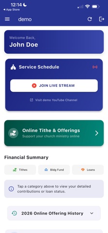 MinistryHub screenshot