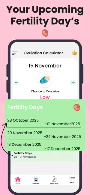 Ovulation: Period Calculator screenshot 4