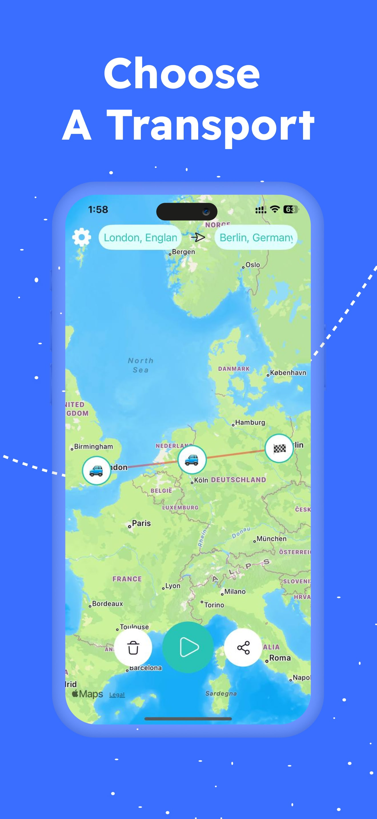 Road Trip Planner: Map Maker