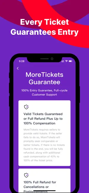 MoreTickets: Asia #1 screenshot 2