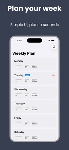 WeekDeck screenshot