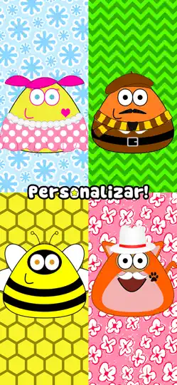 Captura de pantalla de Pou en iPhone 6