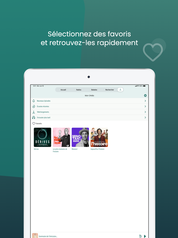 Screenshot #6 pour Radio-Canada OHdio