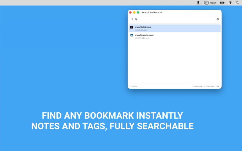 Bookmark Bar – Multi Browser screenshot