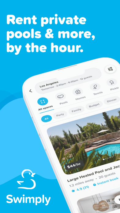 Screenshot #1 pour Swimply - Rent Private Pools