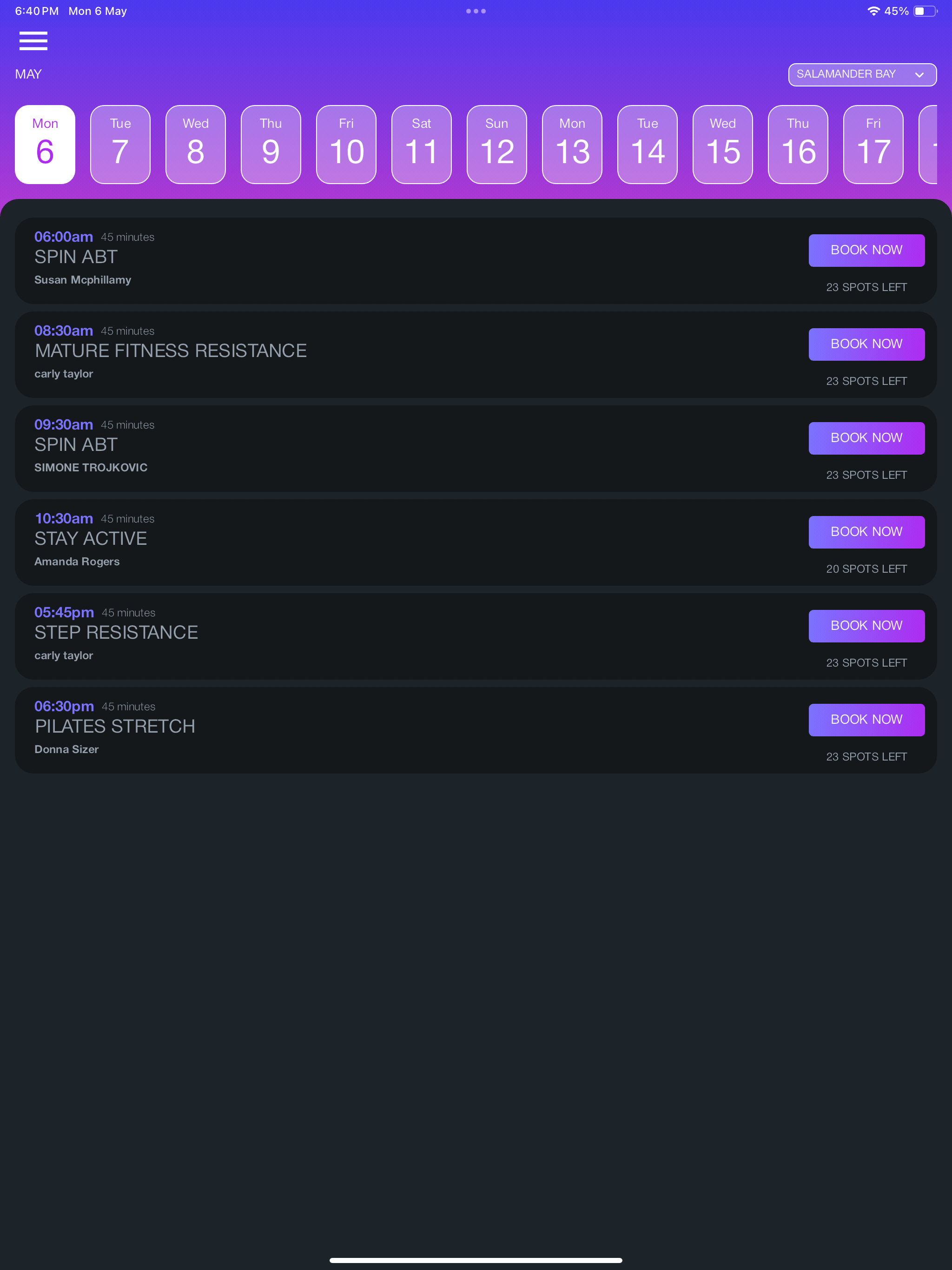 Gymetrix screenshot 6