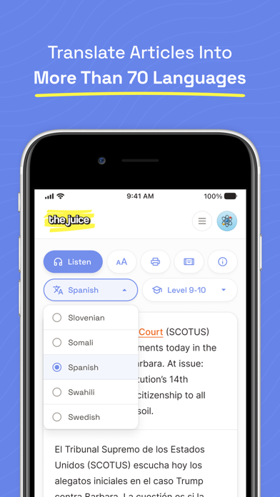 The Juice Learning Screenshot 5 of 8