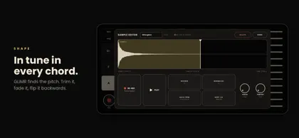 Screenshot 4 von 6 zu GLIMR: Strum Any Sound