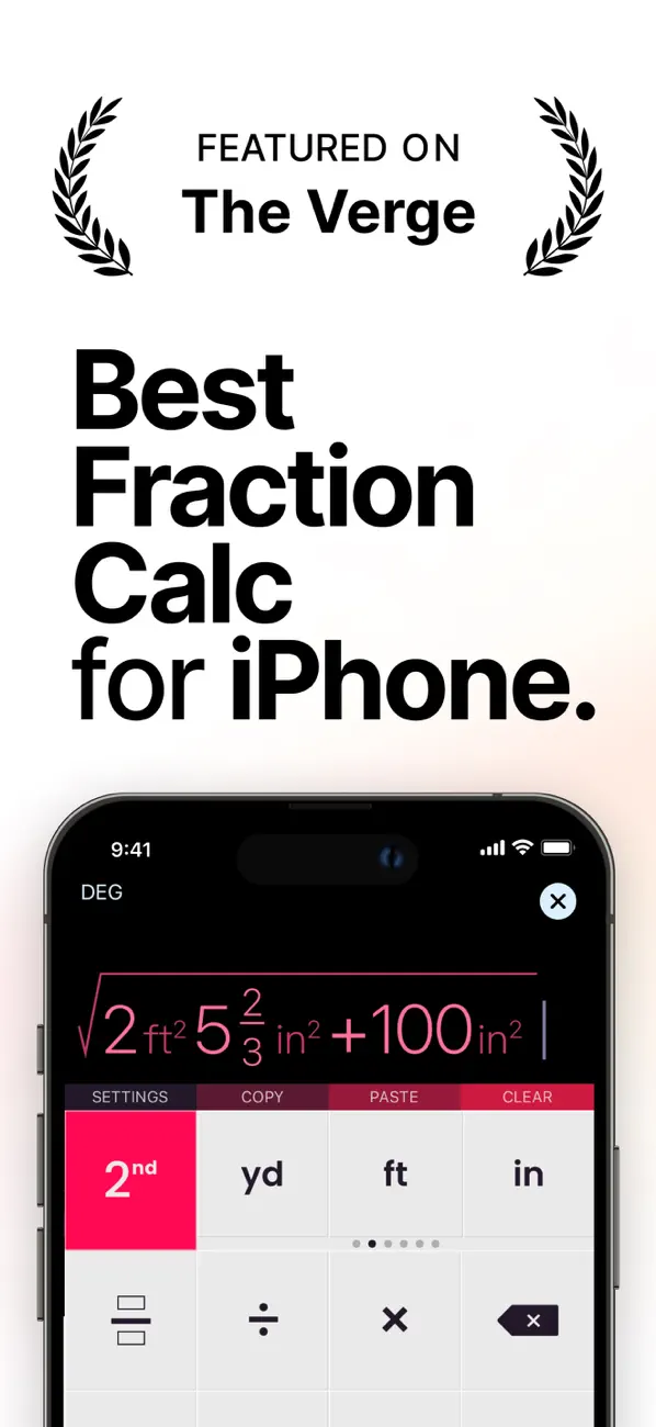 Screenshot #1 pour Calculatrice de Fractions