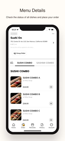 Sushi On iPhone screenshot