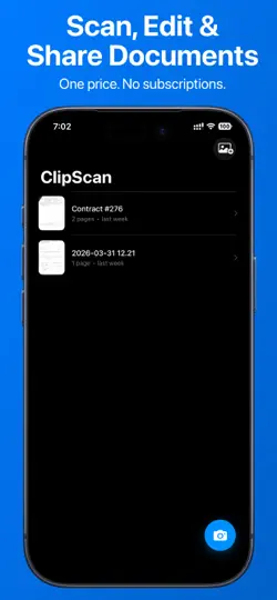 Screenshot von ClipScan - Doc Scanner To PDF auf dem iPhone 1