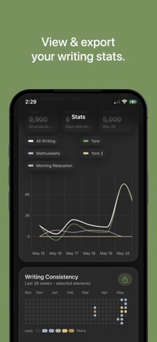 Truly Simple Word Tracker Screenshot 3 of 3