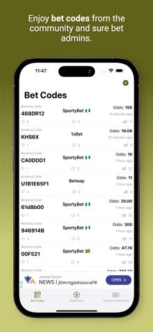 Sure Bet Codes Screenshot 2 of 4