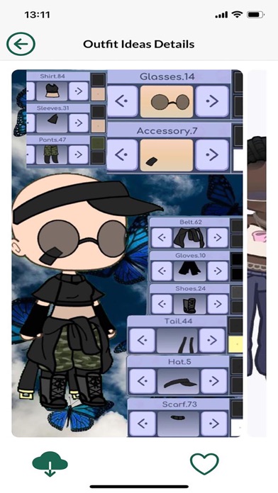 Funny Gacha : Outfit Ideas Screenshot