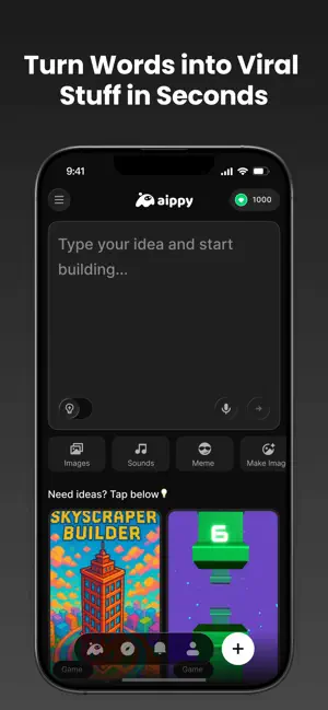 Aippy: Game Maker iPhone screenshot 3