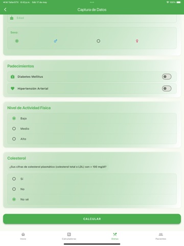 NutriasApp iPad screenshot 6