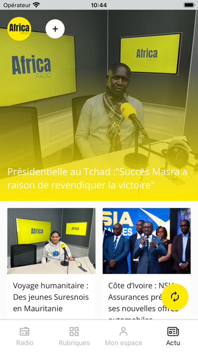 Africa Radio Screenshot