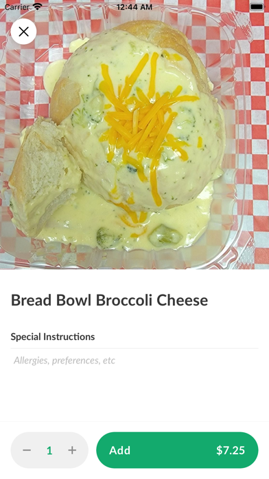 Gazebo Creekside Cafe iPhone screenshot 4 - Food & Drink app