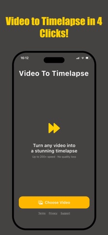 视频转延时摄影转换器与速度编辑 screenshot