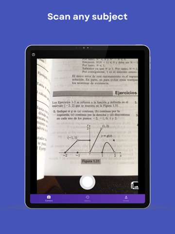 ProfAI: Math Solver & Homework iPad screenshot