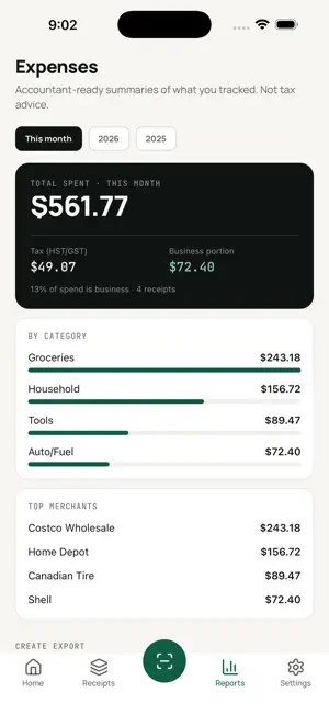 PurchVault: Receipt Scanner screenshot 3