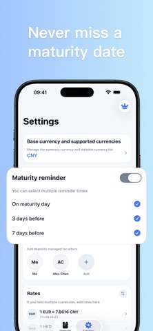 Trezzi - Deposit Manager Screenshot 5 of 5