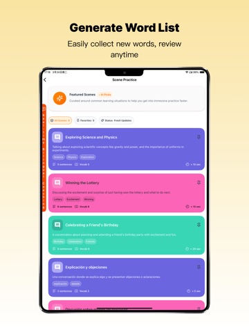 Voxia iPad screenshot