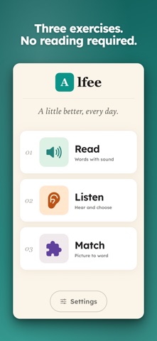 Alfee — Aphasia Practice Screenshot 2 of 4