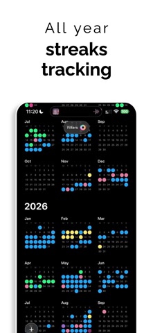 Workout Hero: Streaks Calendar Screenshot 8 of 9