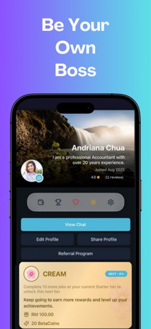 BetaMe: Everyone Can Earn screenshot