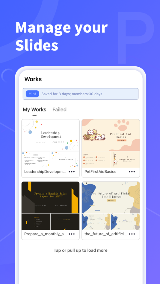 #4. AiPPT - PPT & Slide Maker (iOS) 来自: Mge Information Technology Co.,Ltd