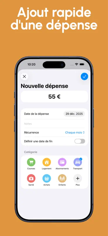 Folyo - Suivi de dépenses screenshot 4 of 7