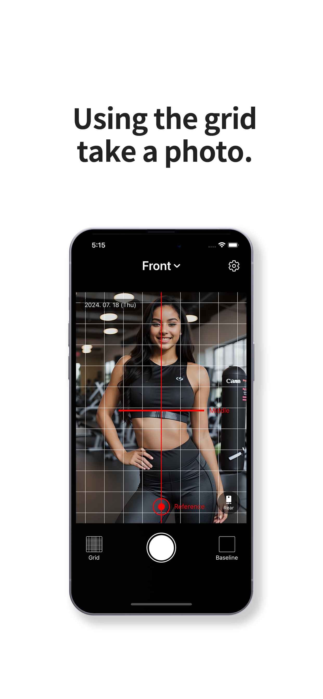 Grid Camera - camera with grid