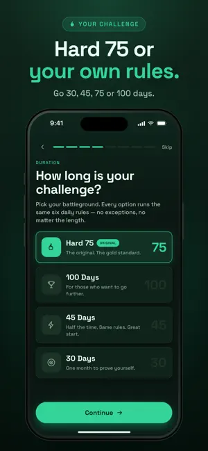 Hard 75: Challenge Tracker screenshot 4