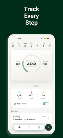 annos - calorie counter iPhone screenshot