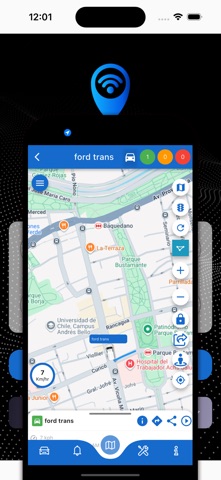 MultiWorkGPS screenshot