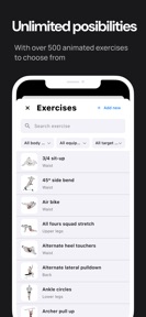 Pumped Workout Tracker Gym Log screenshot
