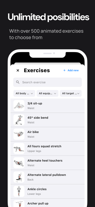 Pumped Workout Tracker Gym Log Screenshot 5 of 6