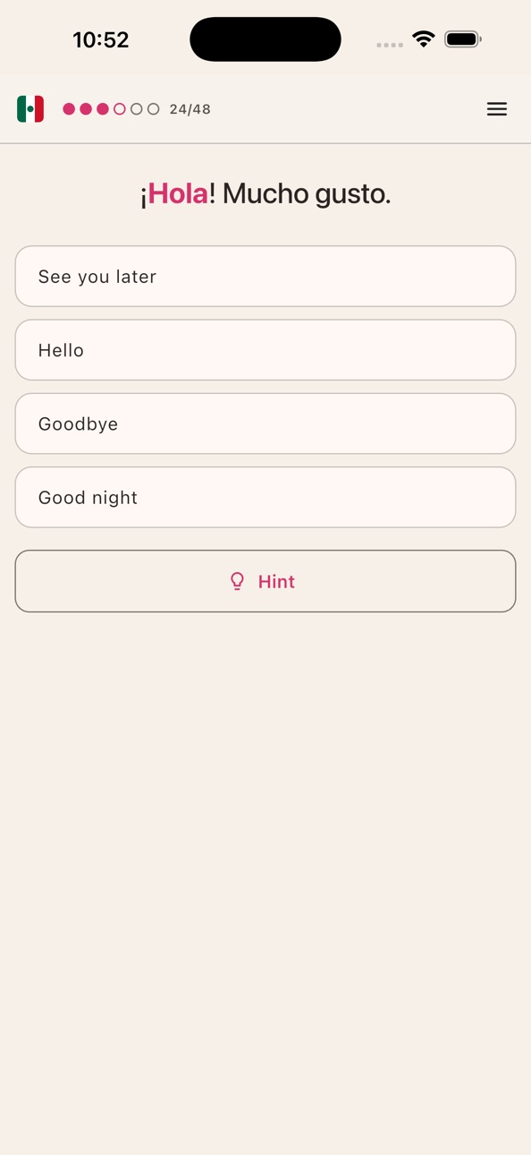 iPhone screenshot