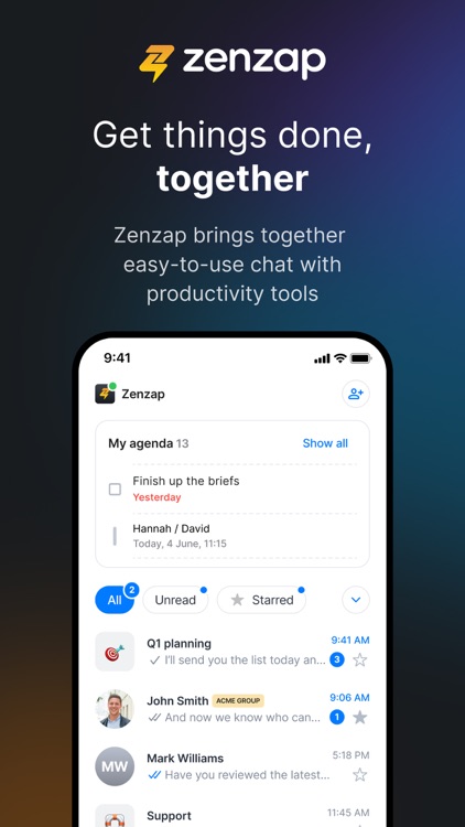 Zenzap: Messaging for work screenshot-0