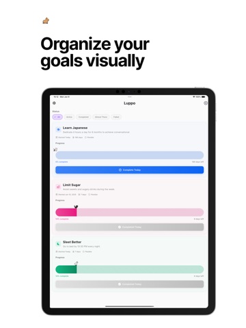 Luppo iPad screenshot