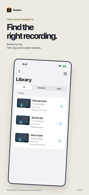 Tessera - Car Black Box screenshot 4