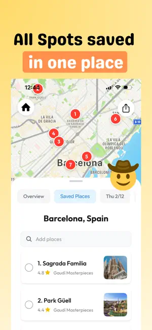 Atelic: Travel Planner screenshot 2