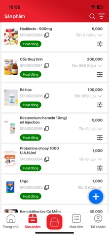 Medcomm POS screenshot