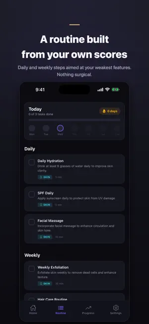 Peakface: Looksmax AI Analysis screenshot 3