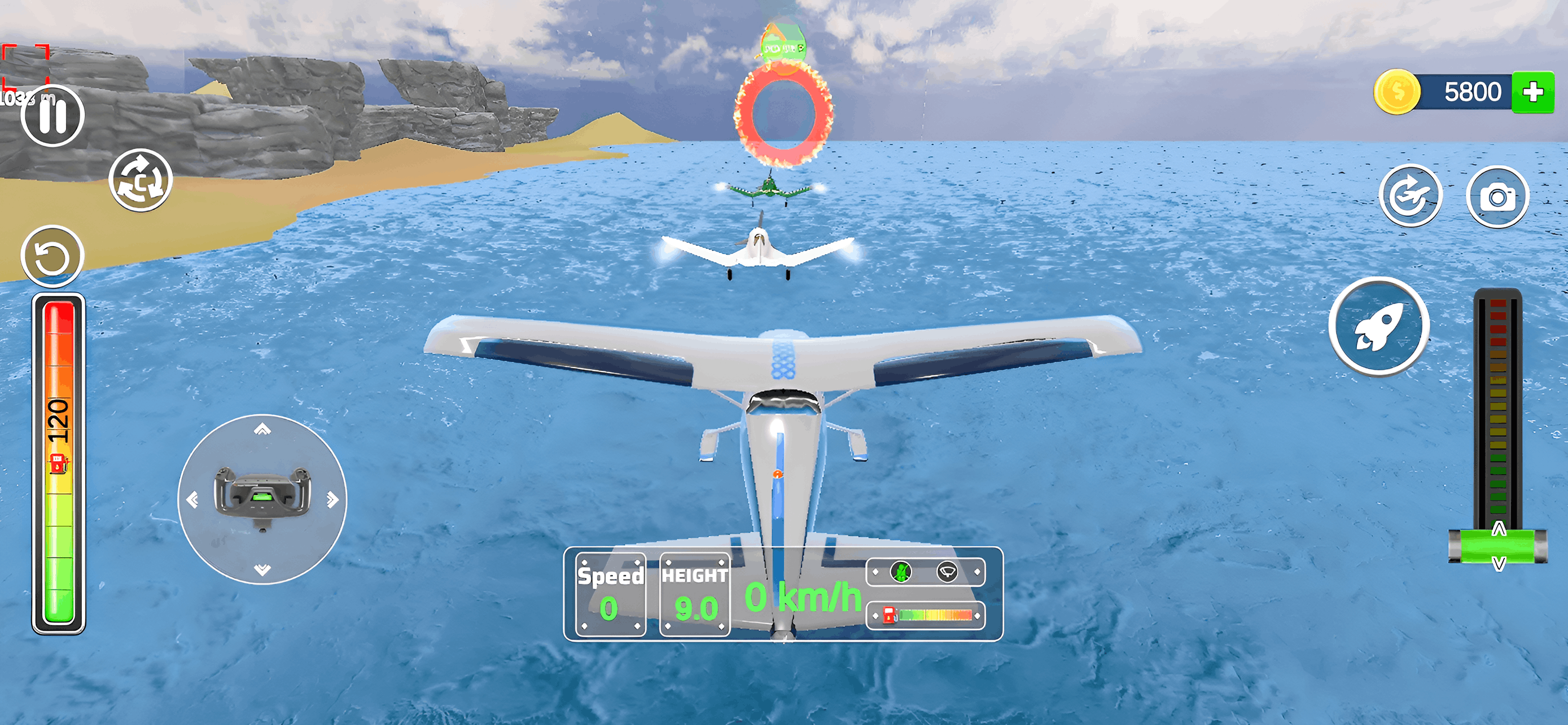 Trainer Airplane Sky Flight