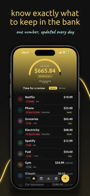 Submoney: Subscription Tracker screenshot 1