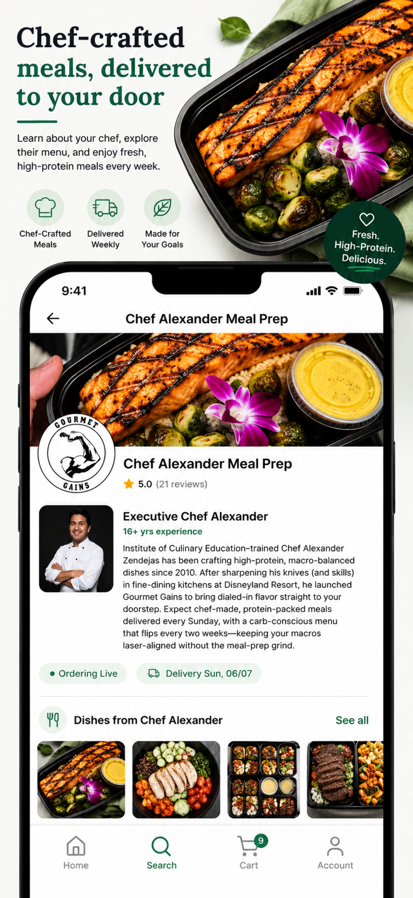 Prepared: Personal Meal Prep screenshot 3