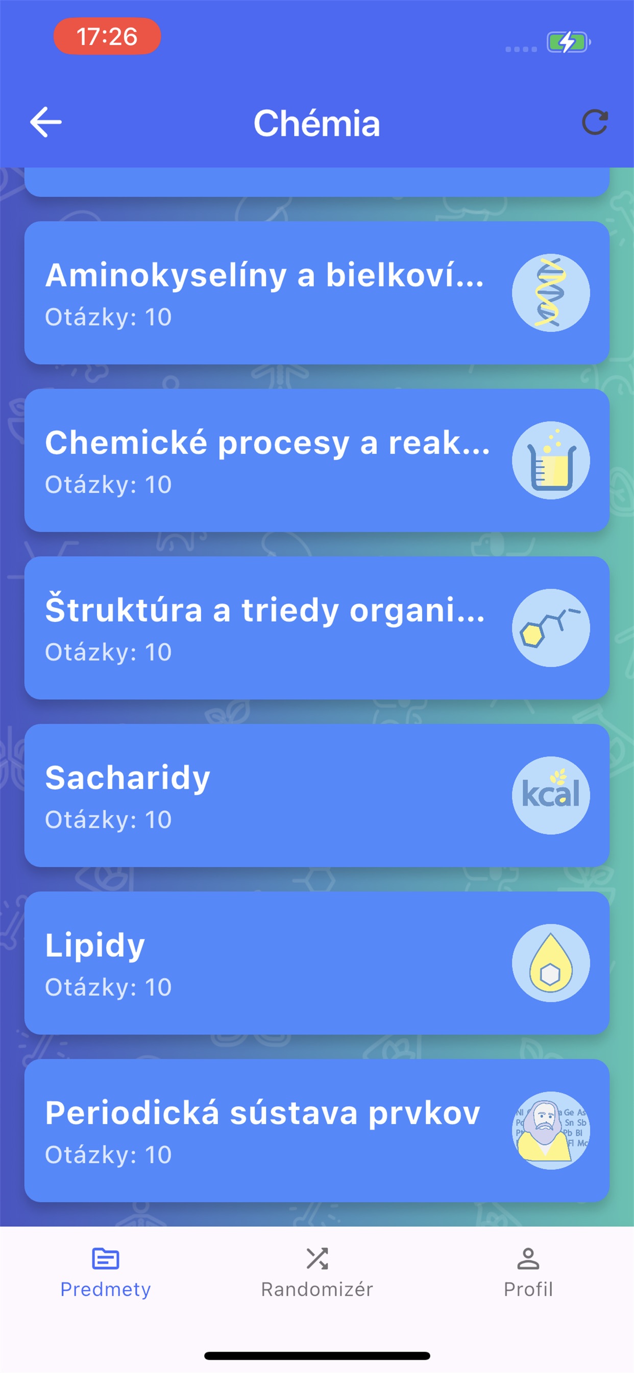 Screenshot 2 of Prijímačky na Medicínu (SK)