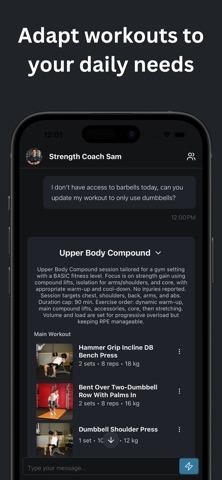 AI Fit Trainer iPhone screenshot